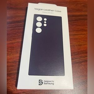 NEW Samsung Galaxy S24 Ultra Vegan leather case